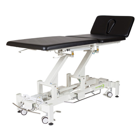 3 Section Hi-Lo Treatment Table Black - Arrowhead Medical Online Store