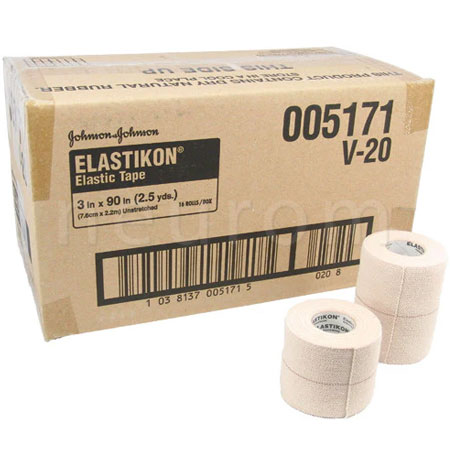 J&J Elastikon Tape, White 4